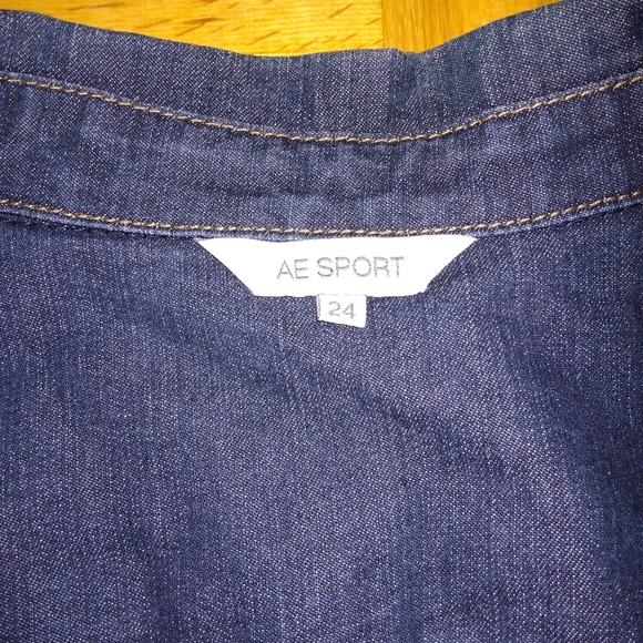 AE Sport size 24 Classy Ladies Jean Jacket - Picture 5 of 5